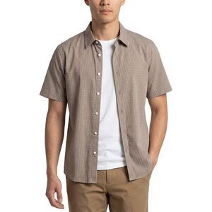 Theory Mens Irving Movement Shirt, Tan